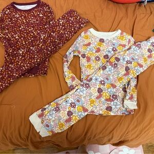 Floral Kids Pajamas Set